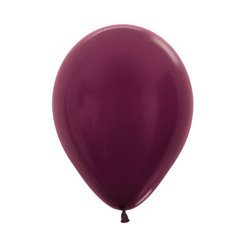 GLOBOS UNICOLOR - R12 - VINOTINTO - PAQUETE X 50 GLOBOS UNICOLOR - R12 - VINOTINTO - PAQUETE X 50
