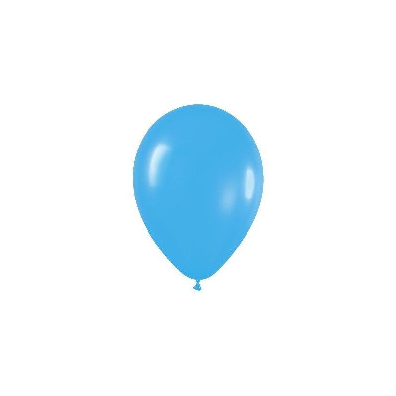 GLOBOS UNICOLOR - R12 - AZUL CLARO - PAQUETE X 20