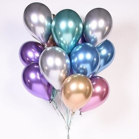 Globos chrome de colores