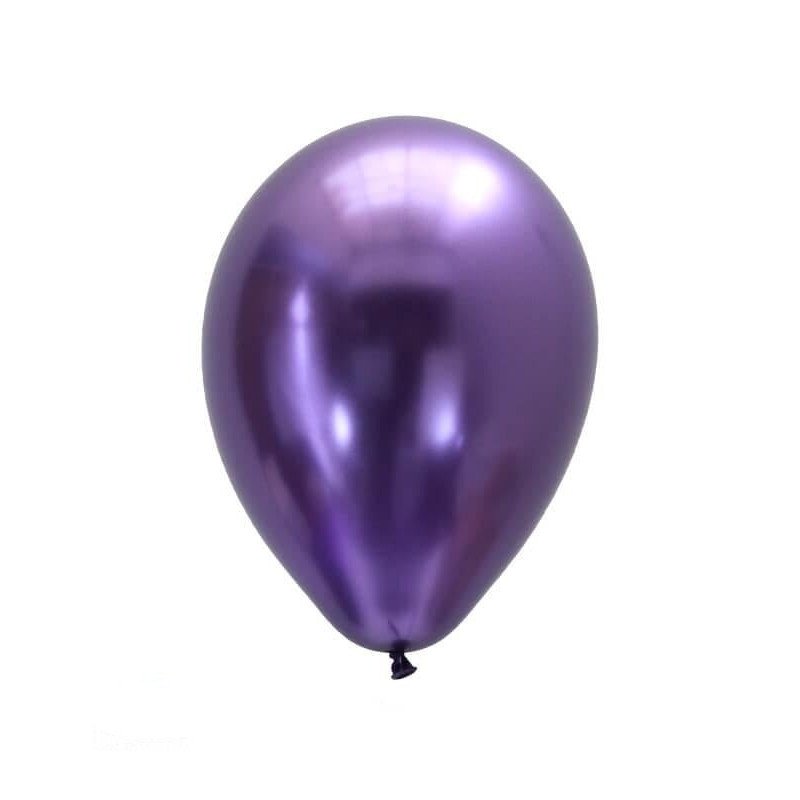 Globos chrome morado Globos chrome morado