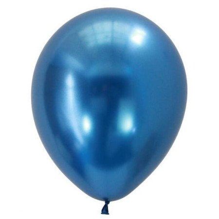 Globos chrome azul