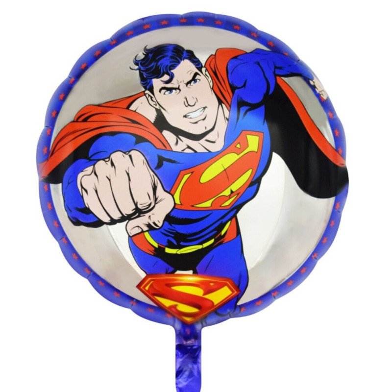Globo metalizado Superman.