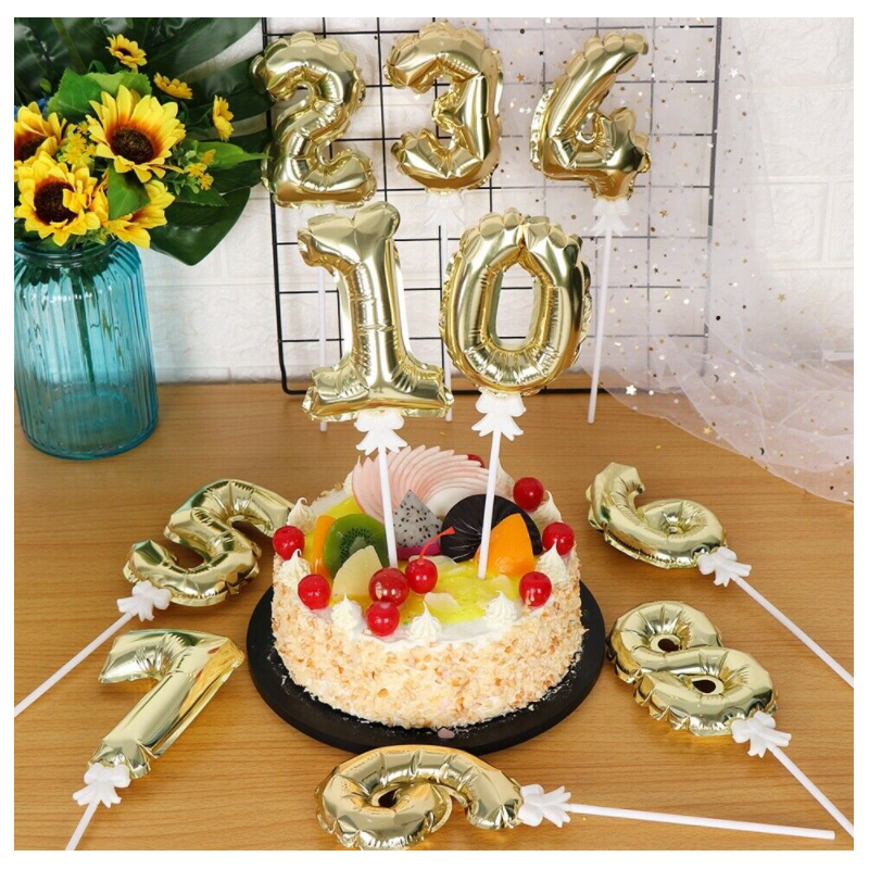 Fiestillon - • Globo mini de Feliz cumpleaños 🥳•. . Estos globos pequeños  🎈nos parecen ideales para sorprender a alguien con el desayuno 🎁,  ponerlos en una torta 🎂o simplemente decorar 😍. .
