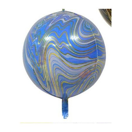 GLOBO METALIZADO ESFERA ÁGATA - 2 - UNIDAD