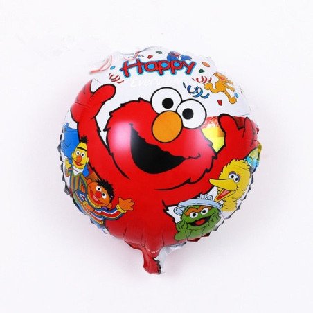 GLOBO METALIZADO ELMO - REDONDO - UNIDAD
