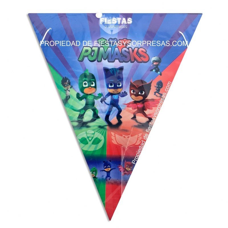 BANDERINES PJ MASKS