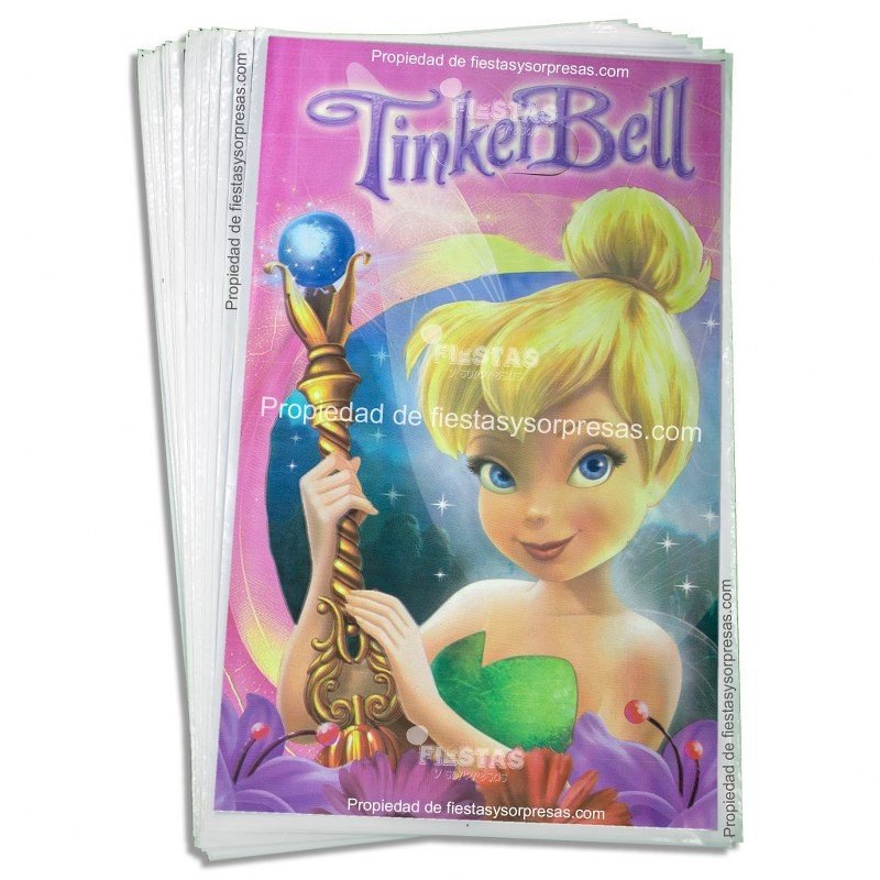 BOLSAS PARA SORPRESA TINKER BELL - PAQUETE X 20