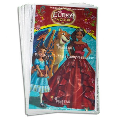 BOLSAS PARA SORPRESA ELENA DE AVALOR - PAQUETE X 20