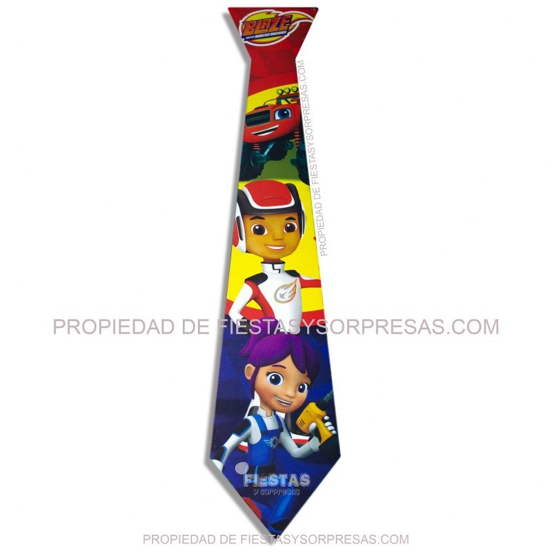 CORBATA BLAZE AND THE MONSTER MACHINES - PAQUETE X 12