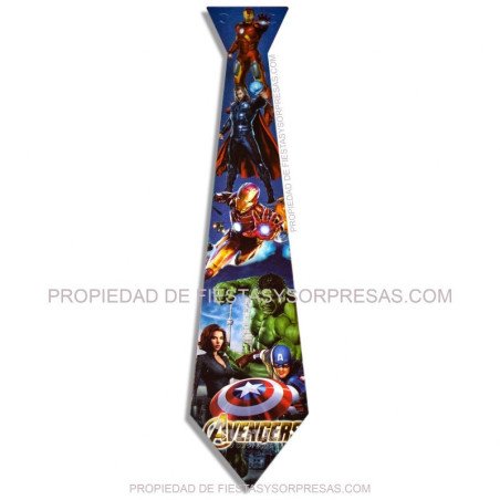 CORBATA AVENGERS - PAQUETE X 12