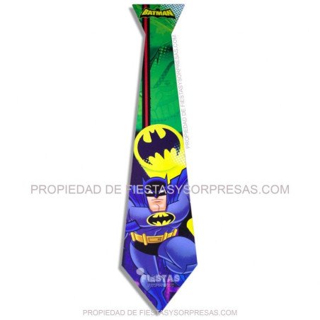 CORBATA BATMAN - PAQUETE X 12