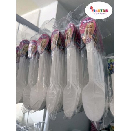 CUBIERTOS - BARBIE - PAQUETE X 20
