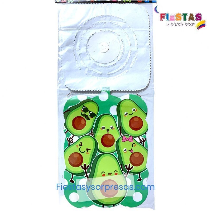 FESTÓN AGUACATE - UNIDAD (5 imágenes)