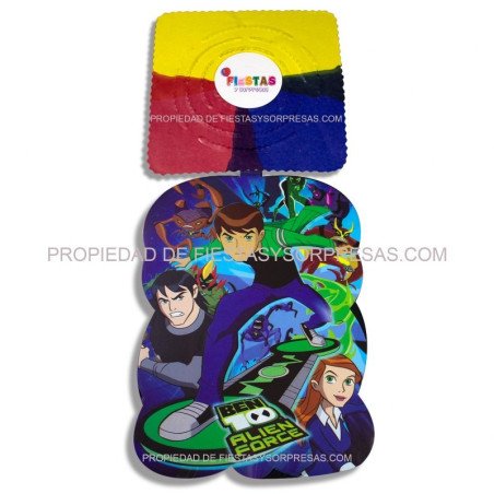 FESTÓN BEN 10 ALIEN FORCE - UNIDAD (5 imágenes)