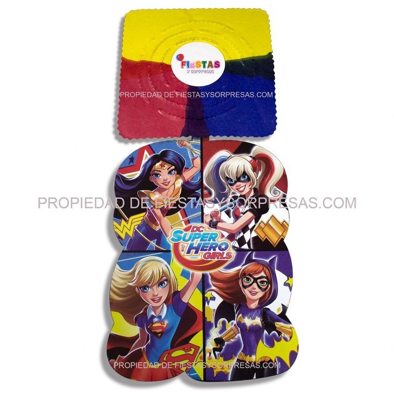 FESTÓN SUPER HERO GIRLS - UNIDAD (5 imágenes)