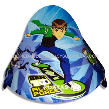 GORRO BEN 10 ALIEN FORCE- PAQUETE X 12