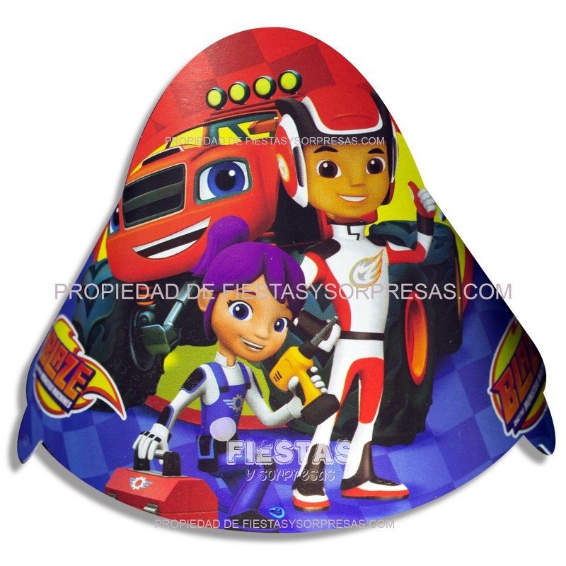GORRO BLAZE AND THE MONSTER MACHINES - PAQUETE X 12