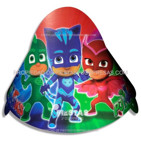 GORRO PJ MASKS - PAQUETE X 12