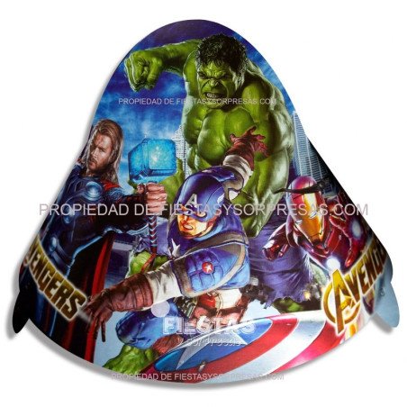 GORRO AVENGERS - PAQUETE X 12