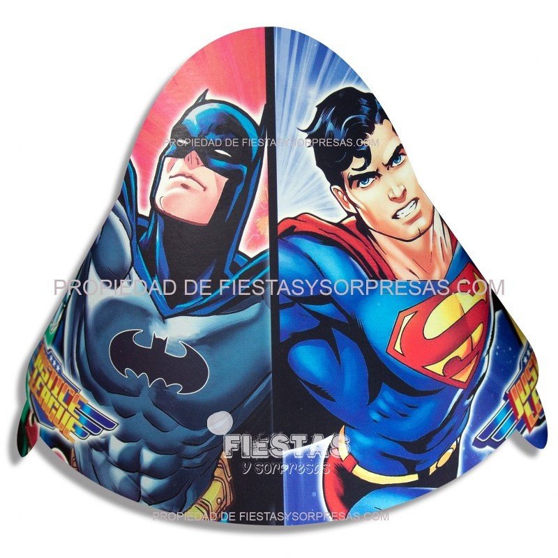 GORRO LIGA DE LA JUSTICIA - PAQUETE X 12 GORRO LIGA DE LA JUSTICIA - PAQUETE X 12