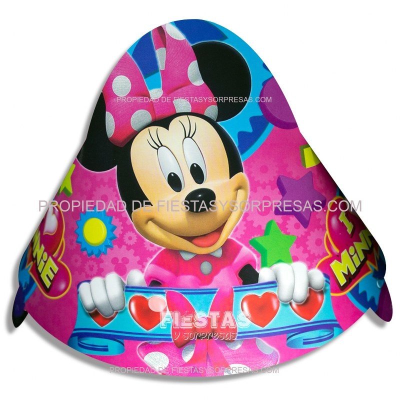 GORRO MINNIE - PAQUETE X 12