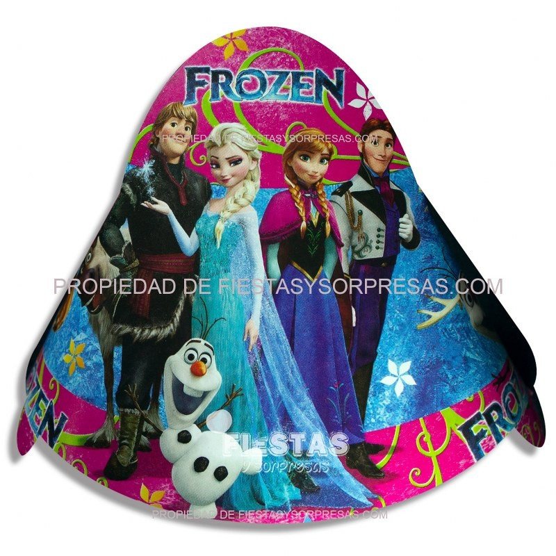 GORRO FROZEN - PAQUETE X 12