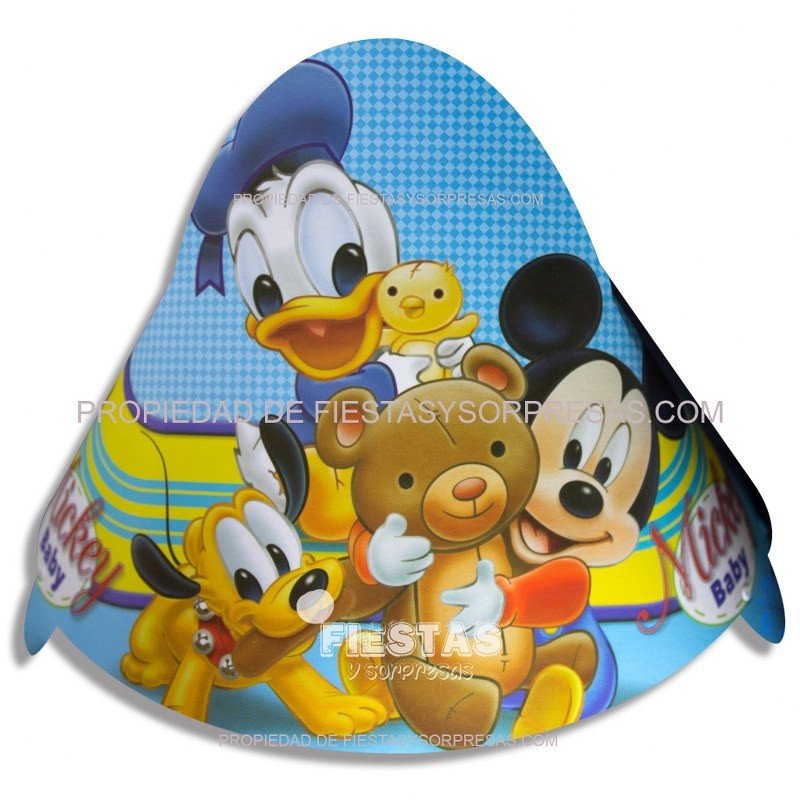 GORRO MICKEY BABY - PAQUETE X 12