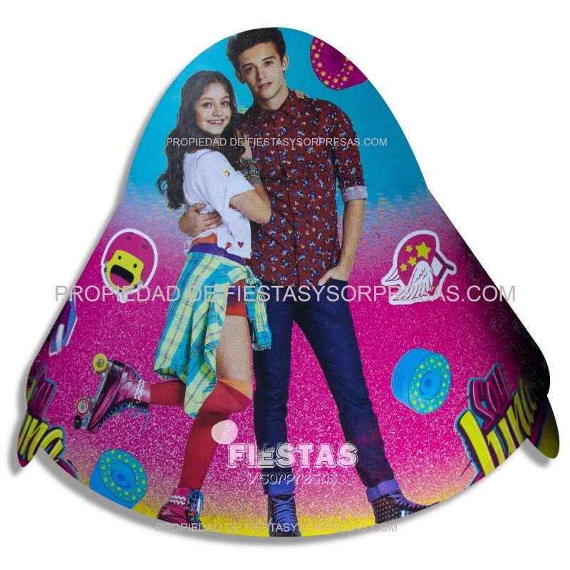 GORRO SOY LUNA - PAQUETE X 12