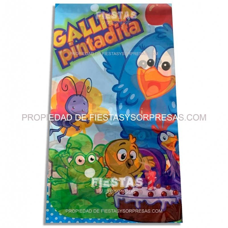 MANTEL GALLINA PINTADITA - UNIDAD