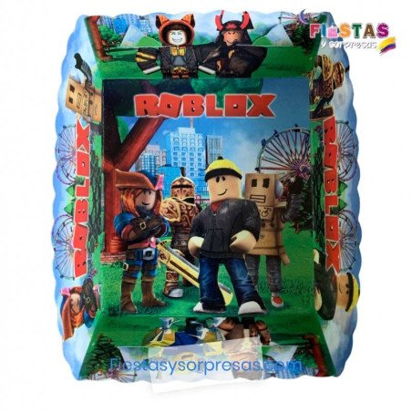 Plato Roblox Paquete X 12 | Fiestas y Sorpresas