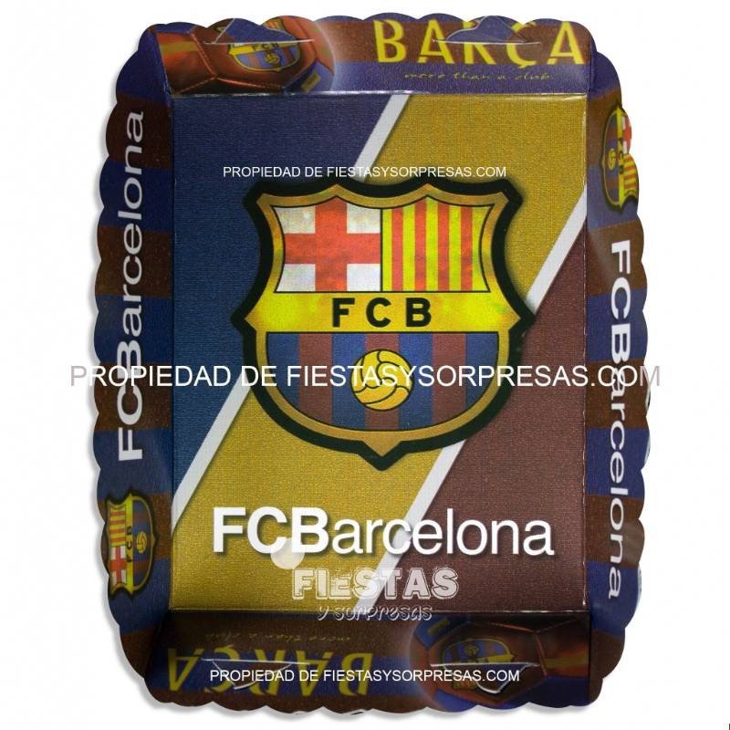 PLATO BARCELONA FÚTBOL CLUB - PAQUETE X 12