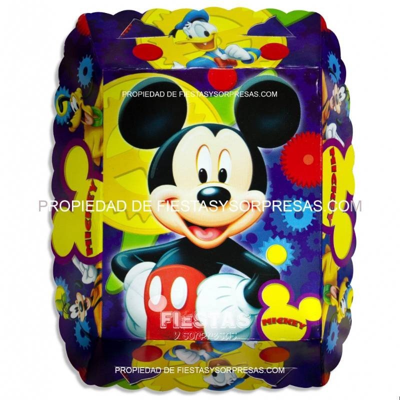 PLATO MICKEY - PAQUETE X 12