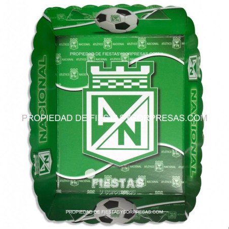 PLATO ATLÉTICO NACIONAL - PAQUETE X 12