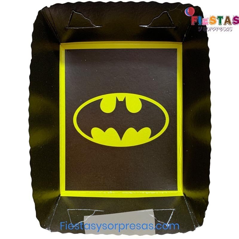 PLATO BATMAN - PAQUETE X 12