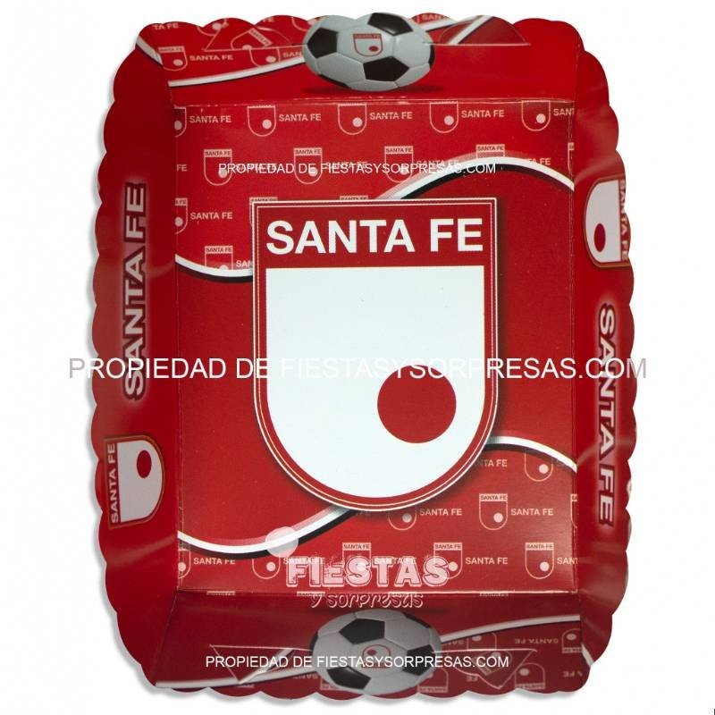 PLATO SANTA FE - PAQUETE X 12