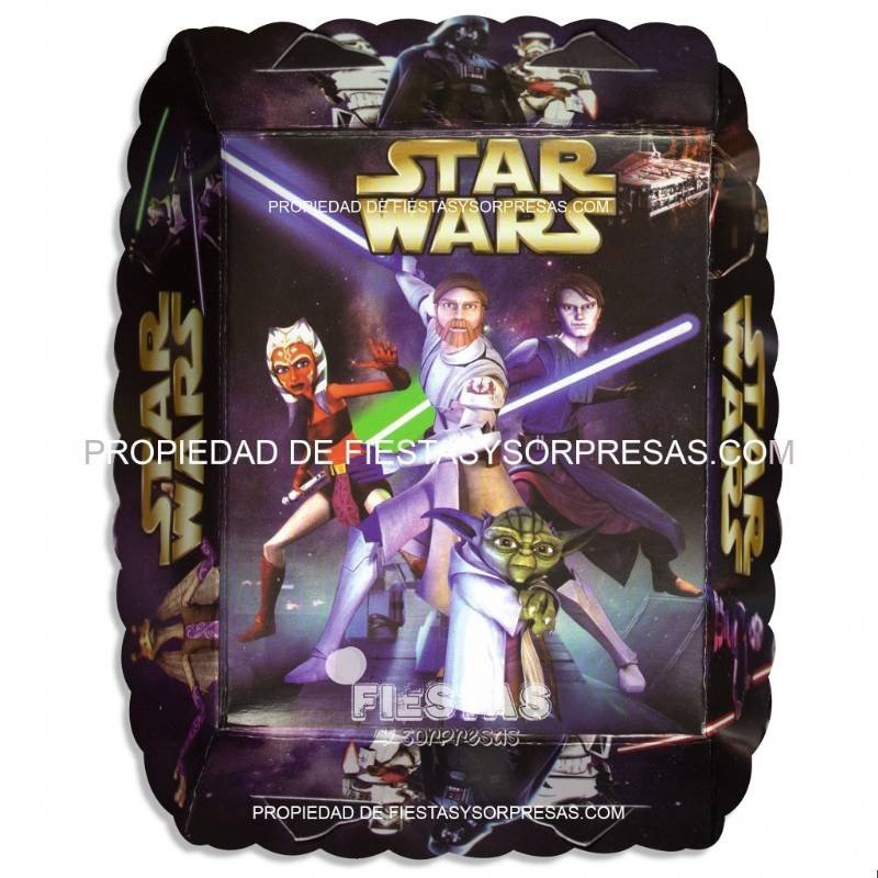 PLATO STAR WARS - PAQUETE X 12