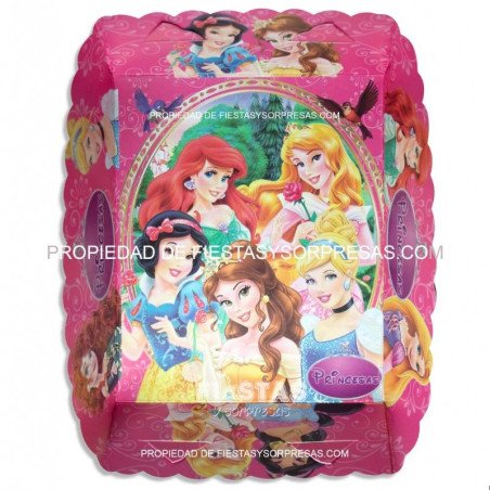 PLATO PRINCESAS - PAQUETE X 12