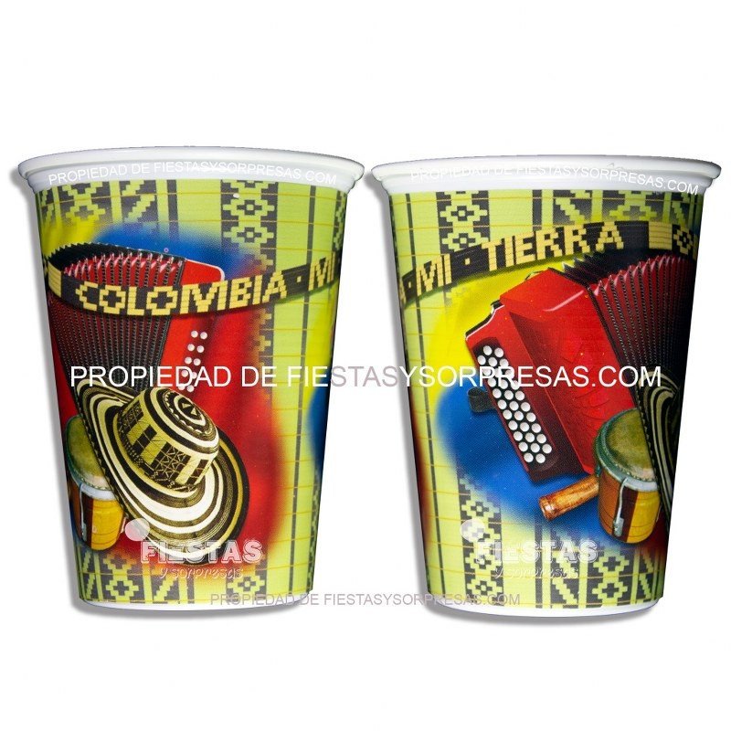 VASOS PARRANDA 7oz.- PAQUETE X 20 VASOS PARRANDA 7oz.- PAQUETE X 20