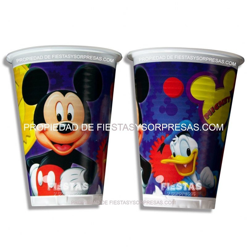 VASOS MICKEY  7oz. -  PAQUETE X 12