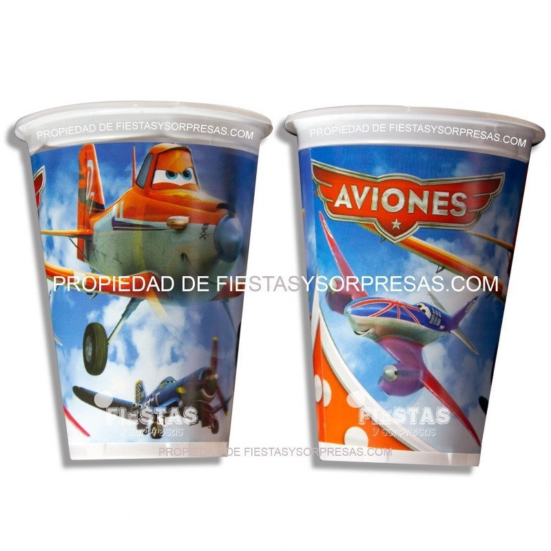 VASOS AVIONES 7oz.- PAQUETE X 12