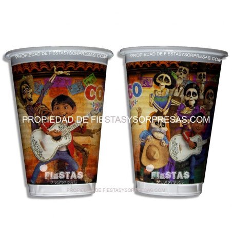 VASOS COCO 7oz. - PAQUETE X 12