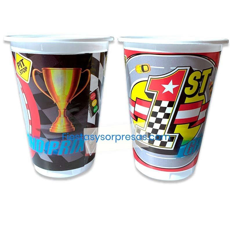 VASOS PITS 7oz.- PAQUETE X  12