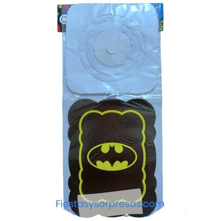 FESTÓN BATMAN ESCUDO - UNIDAD (5 imágenes)