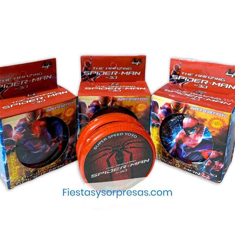 YOYO CON LUZ SPIDER-MAN - UNIDAD YOYO CON LUZ SPIDER-MAN - UNIDAD