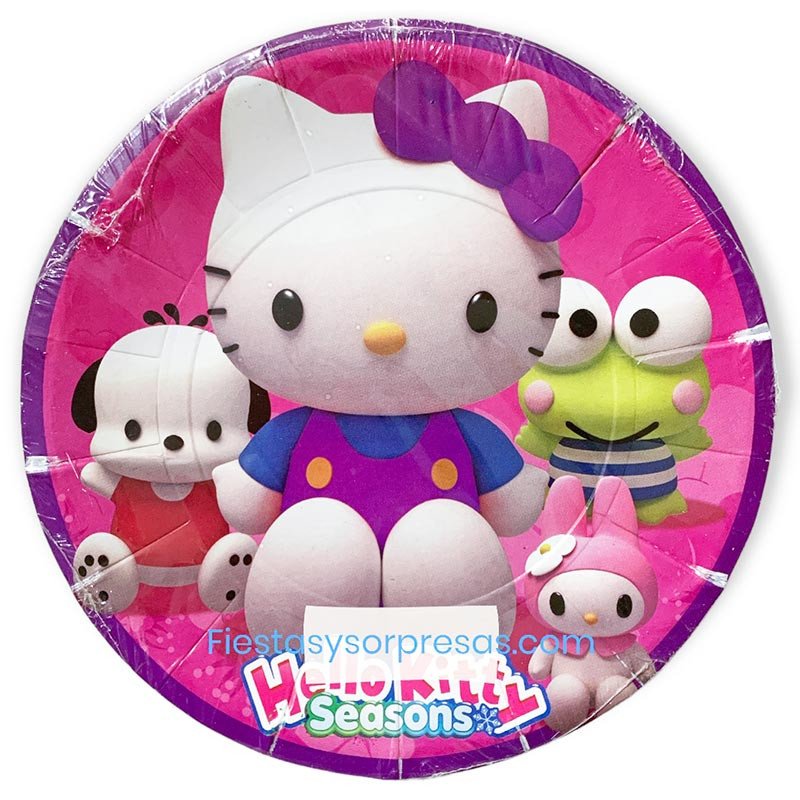 PLATO REDONDO HELLO KITTY PLATO REDONDO HELLO KITTY