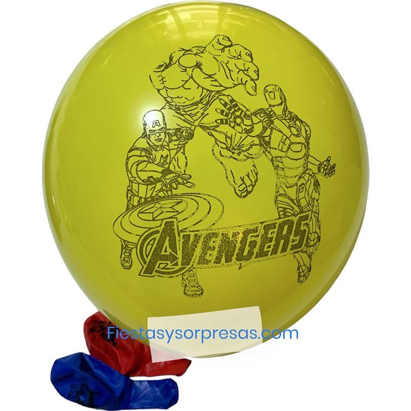 GLOBO IMPRESO AVENGERS GLOBO IMPRESO AVENGERS